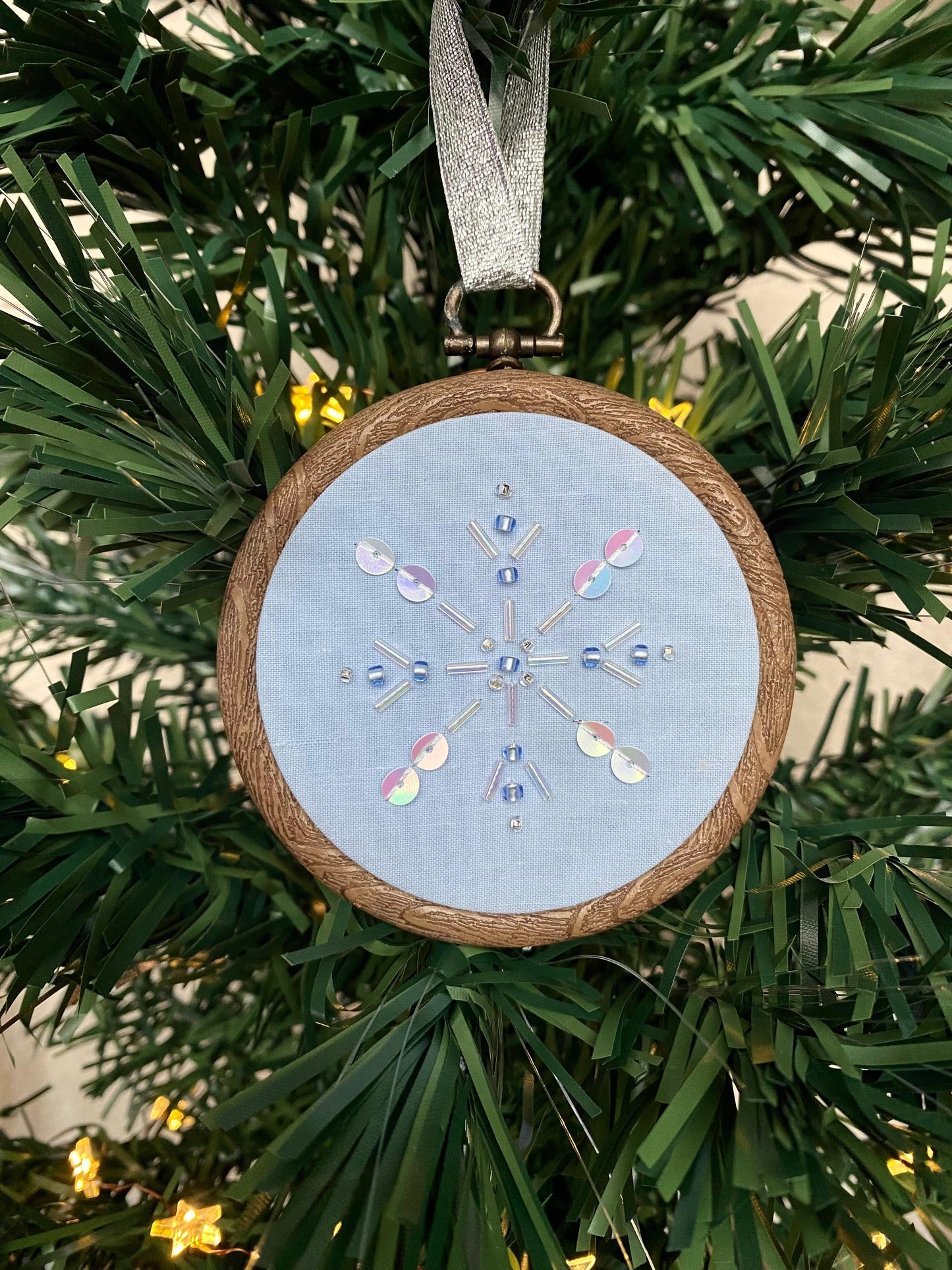 Snowflake Decoration - Light Blue