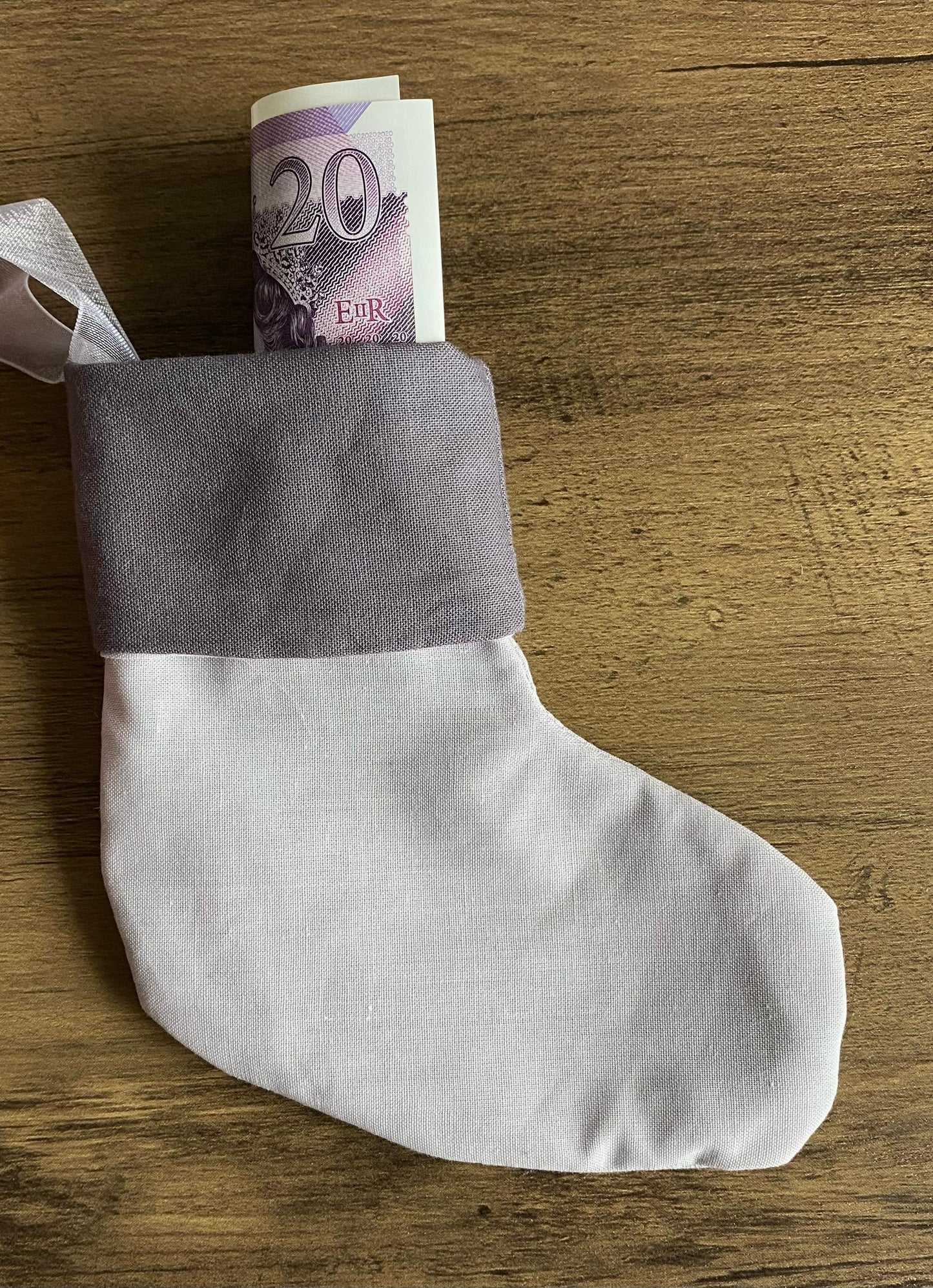 Mini Stocking - Grey