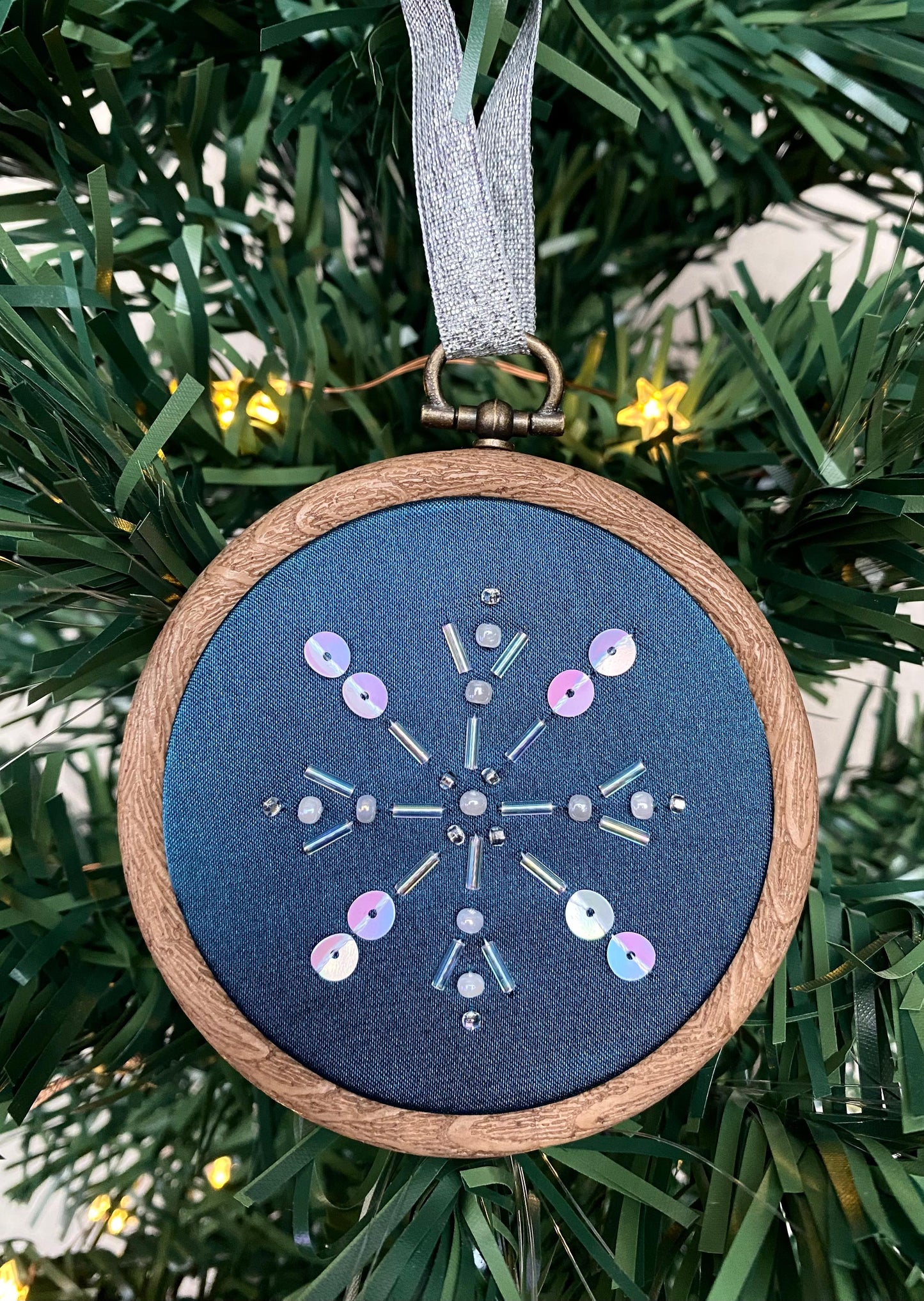 Snowflake Decoration - Teal