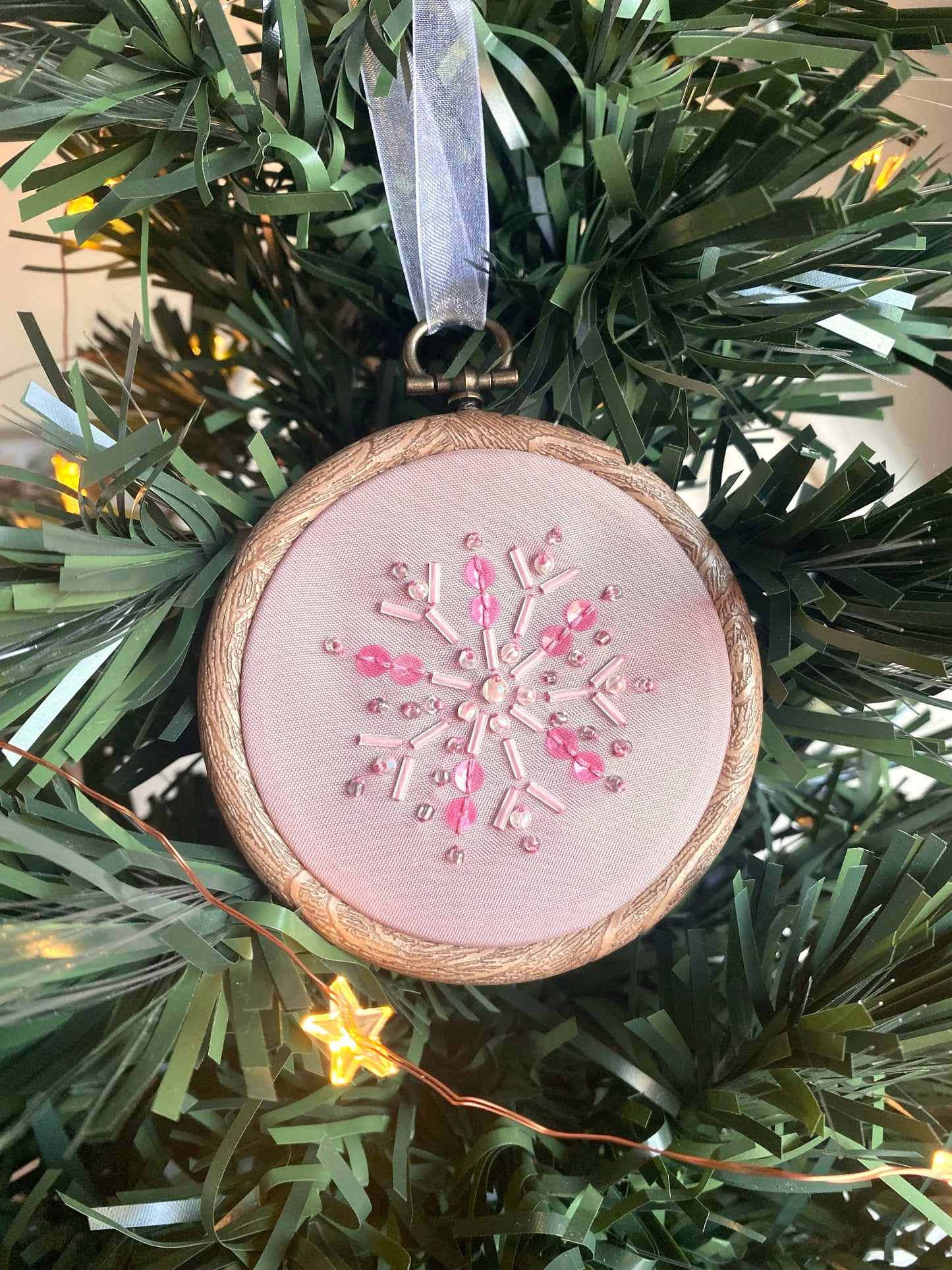 Snowflake Decoration - Pink