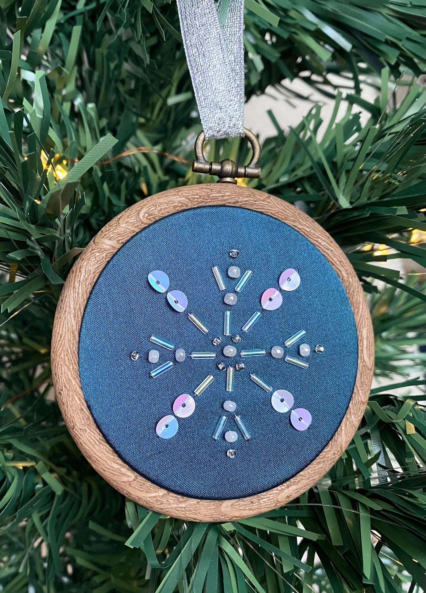 Snowflake Decoration - Teal