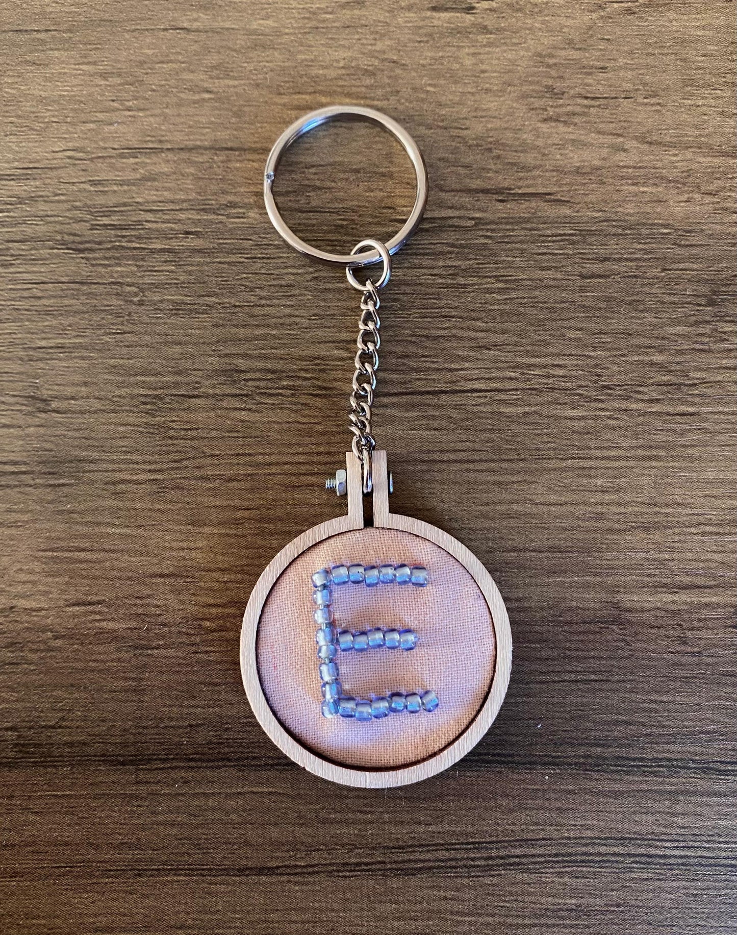 Hand Embroidered Keying - E