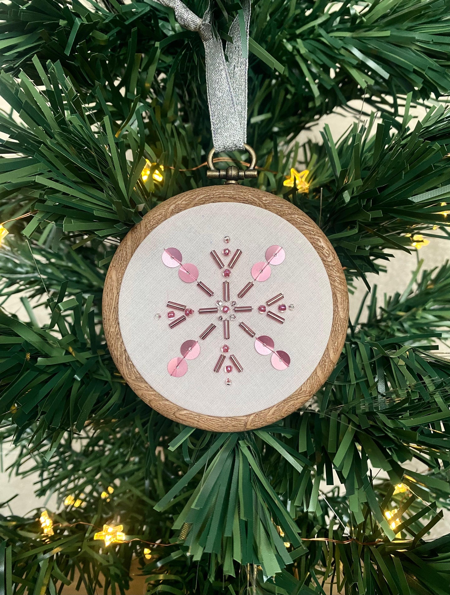 Snowflake Decoration - Light Pink