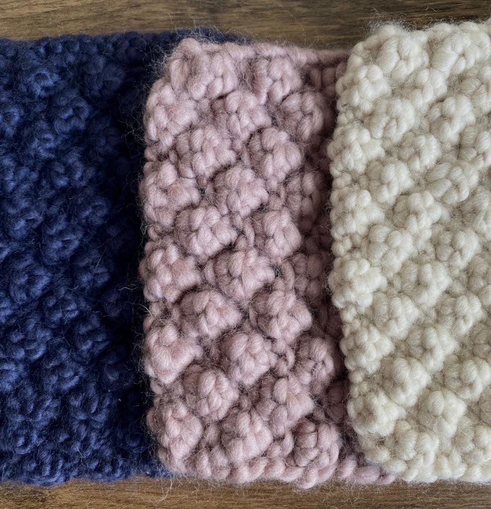 Knitted Hot Pan Holder - Cream