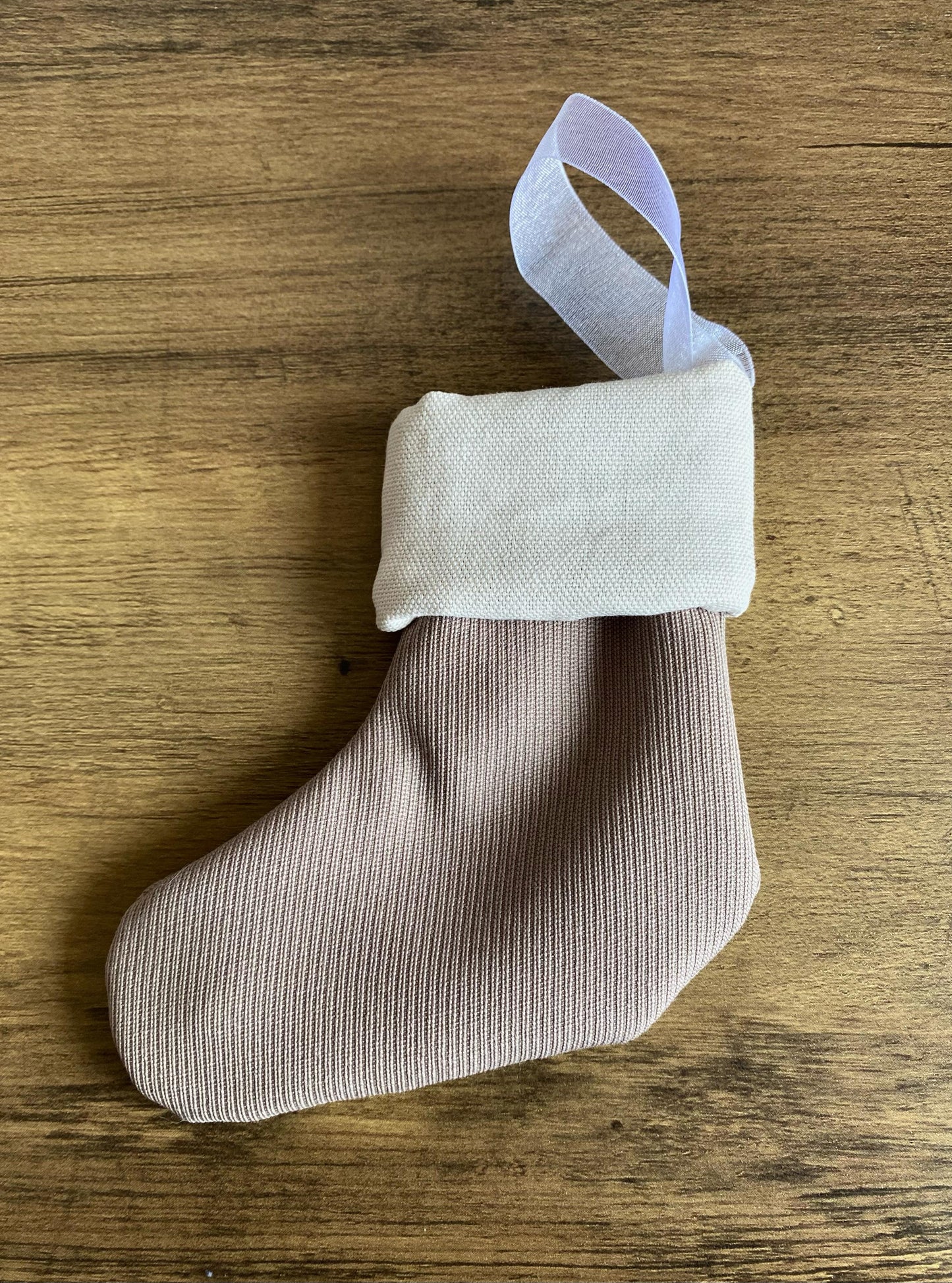 Mini Stocking - Taupe