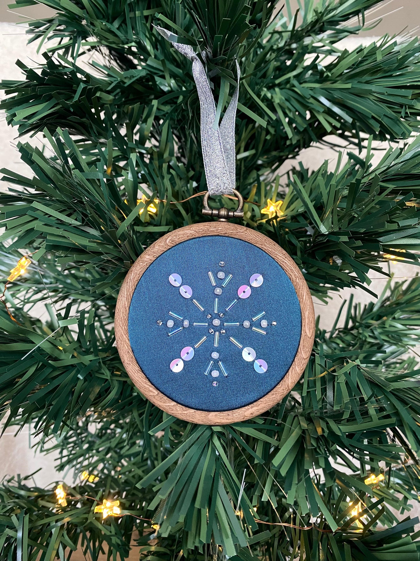 Snowflake Decoration - Teal