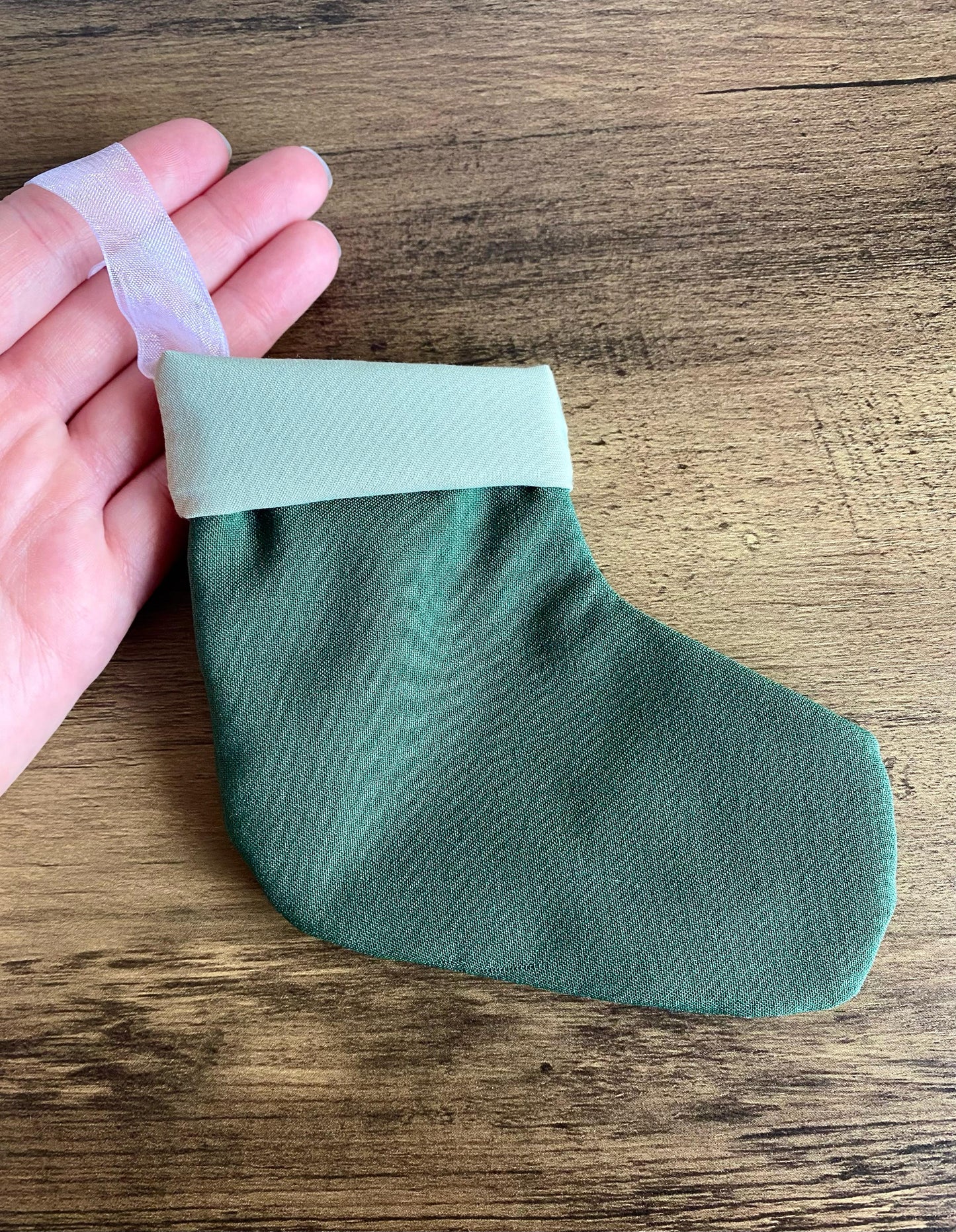 Mini Stocking - Green