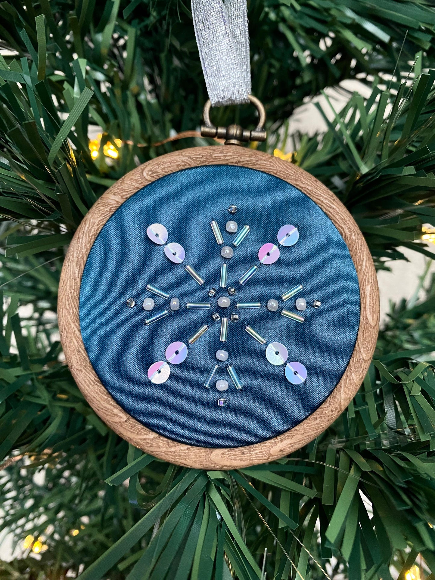 Snowflake Decoration - Teal