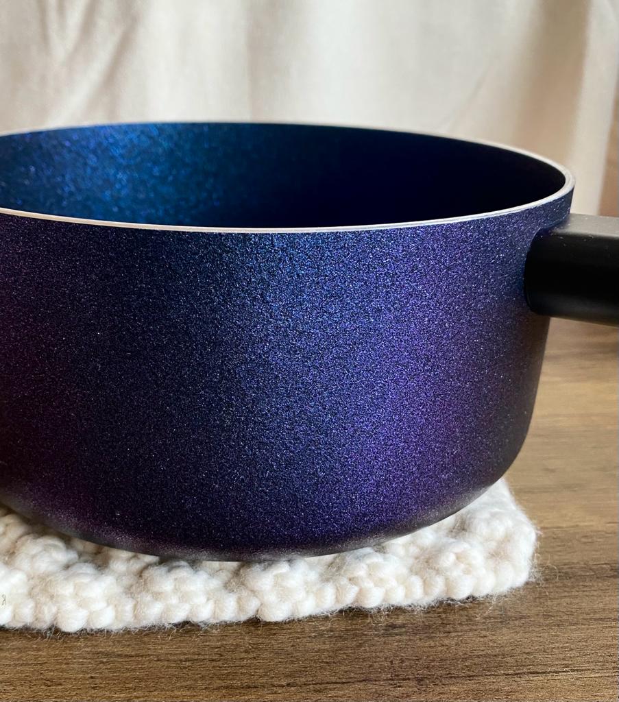 Knitted Hot Pan Holder - Cream