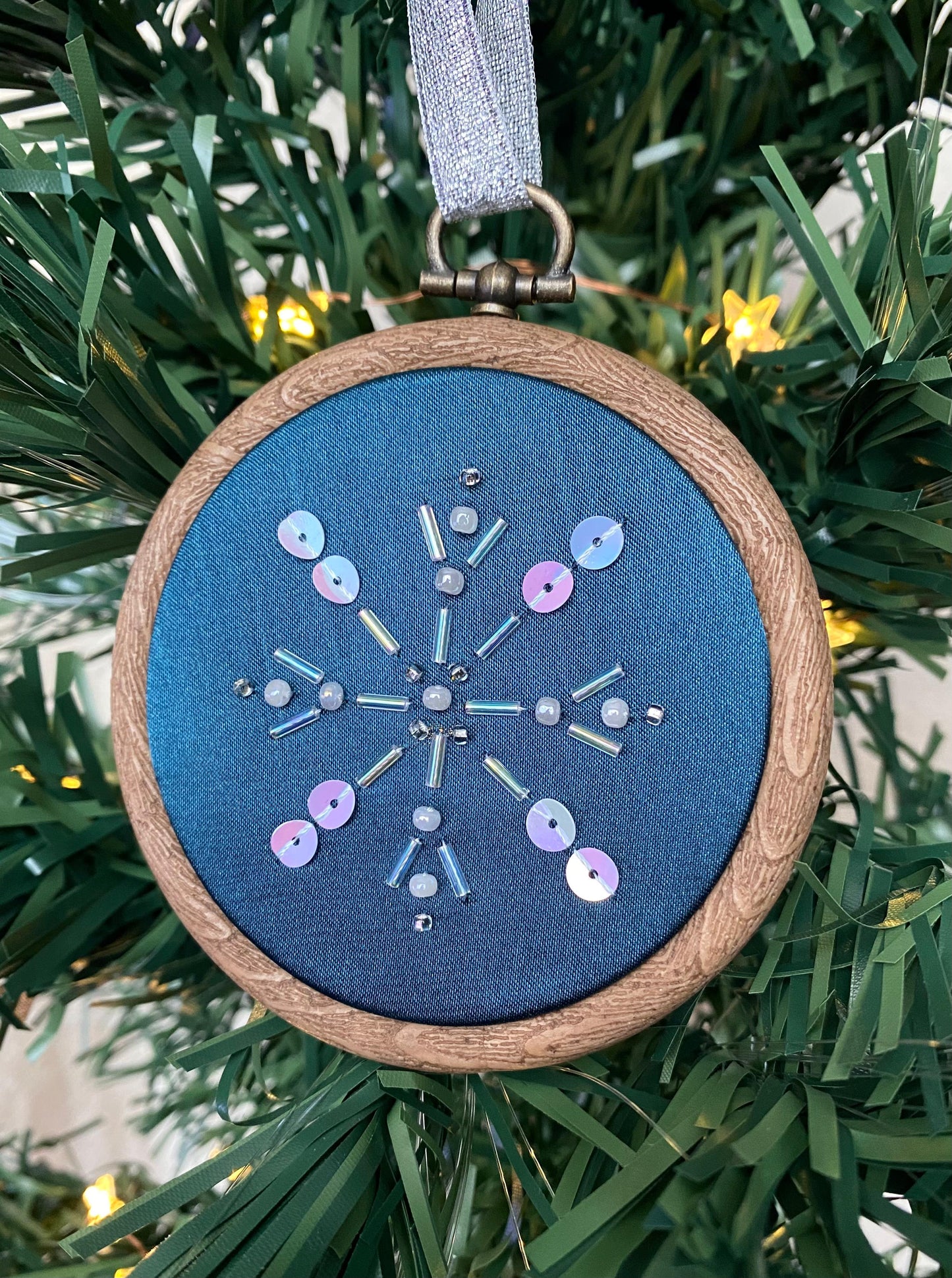 Snowflake Decoration - Teal