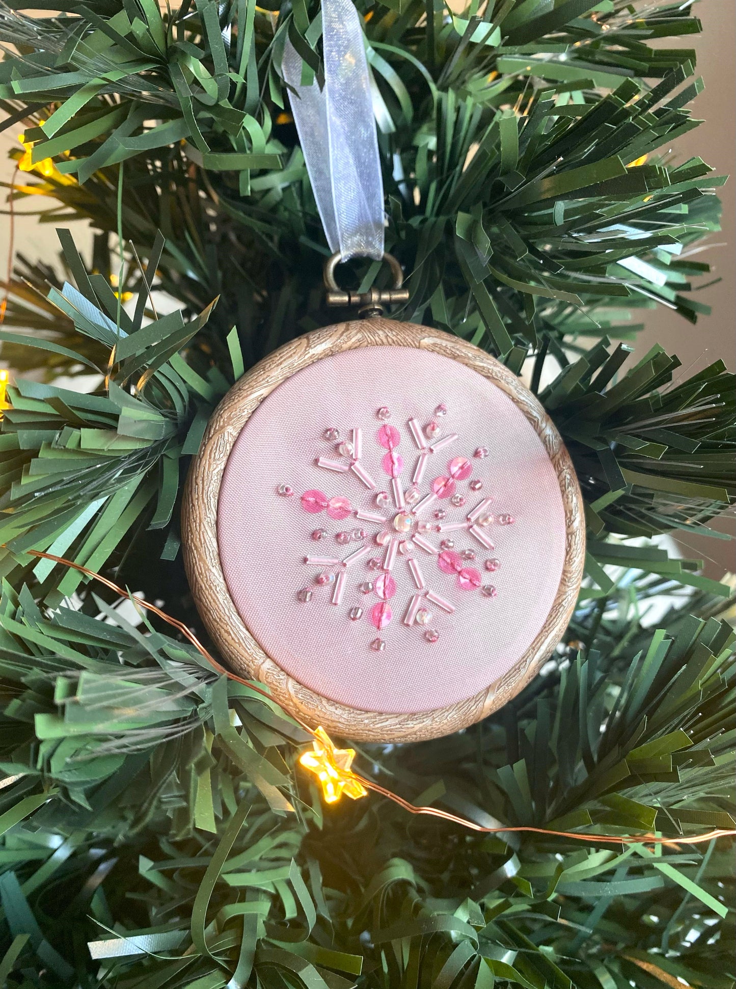 Snowflake Decoration - Pink