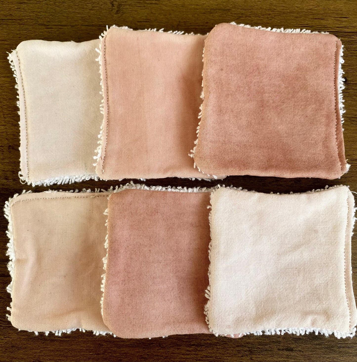 Reusable Cleansing Pads - Mixed Pack of 6