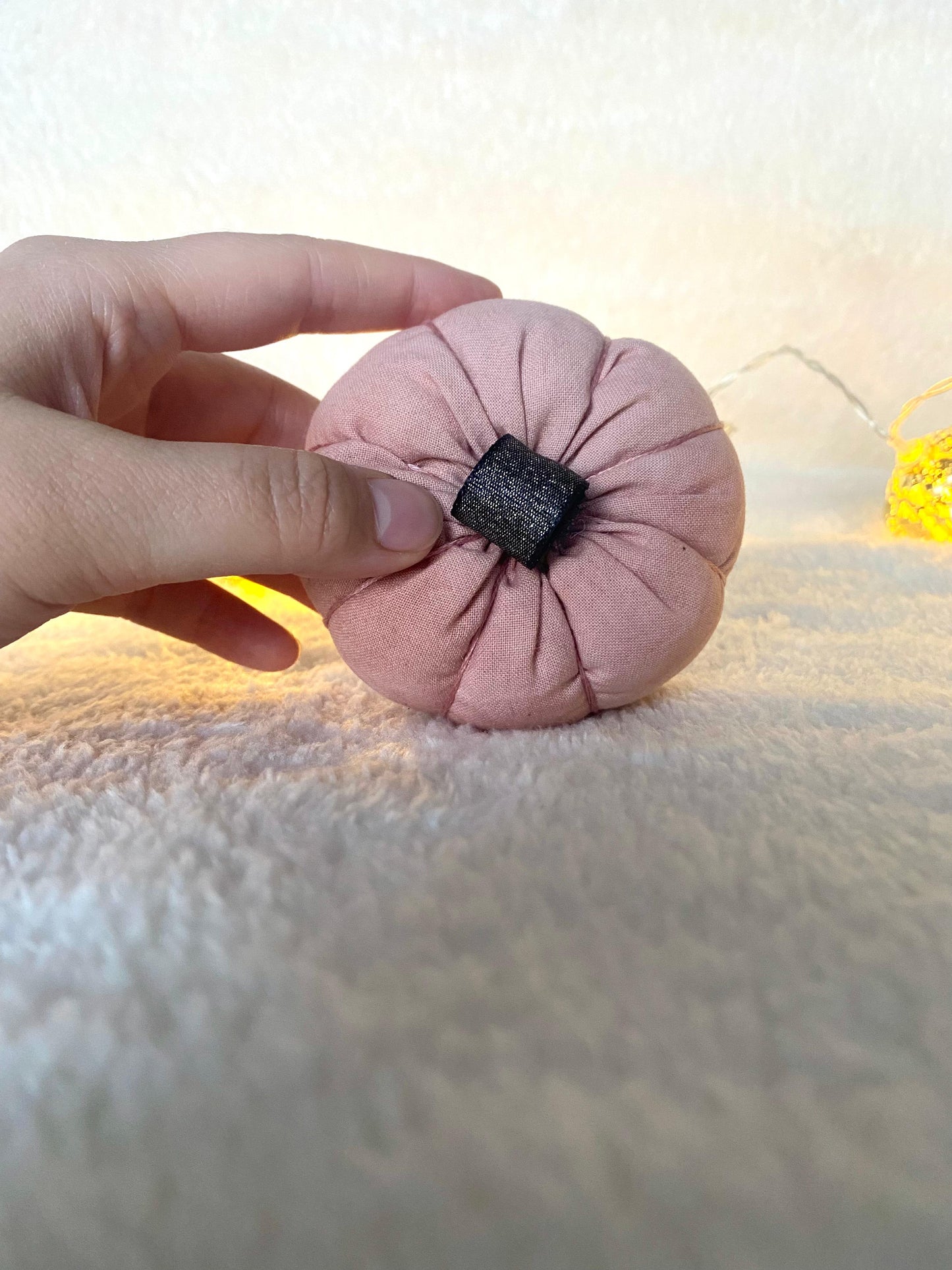 Mini Fabric Pumpkin - All Colours