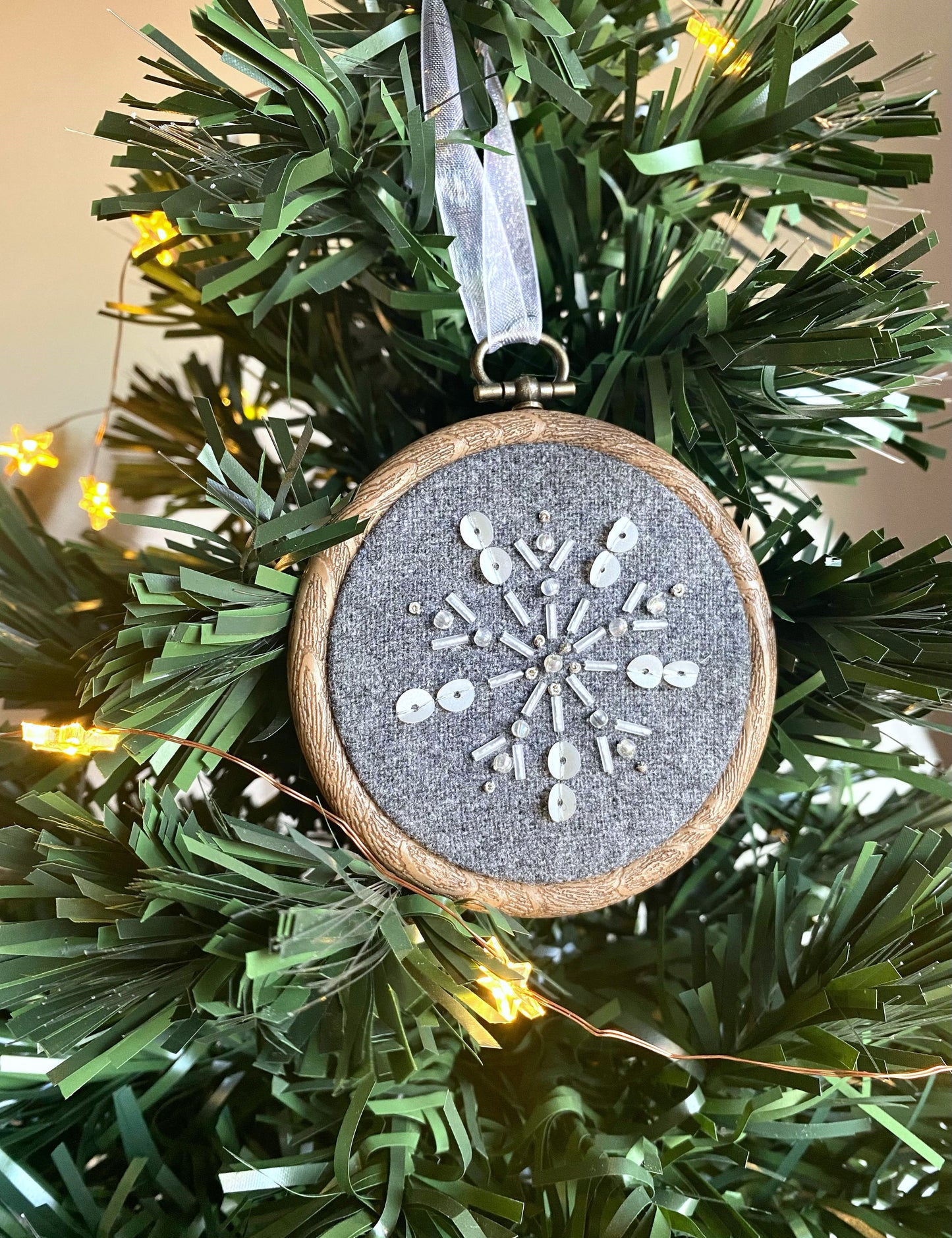 Snowflake Decoration - Dark Grey