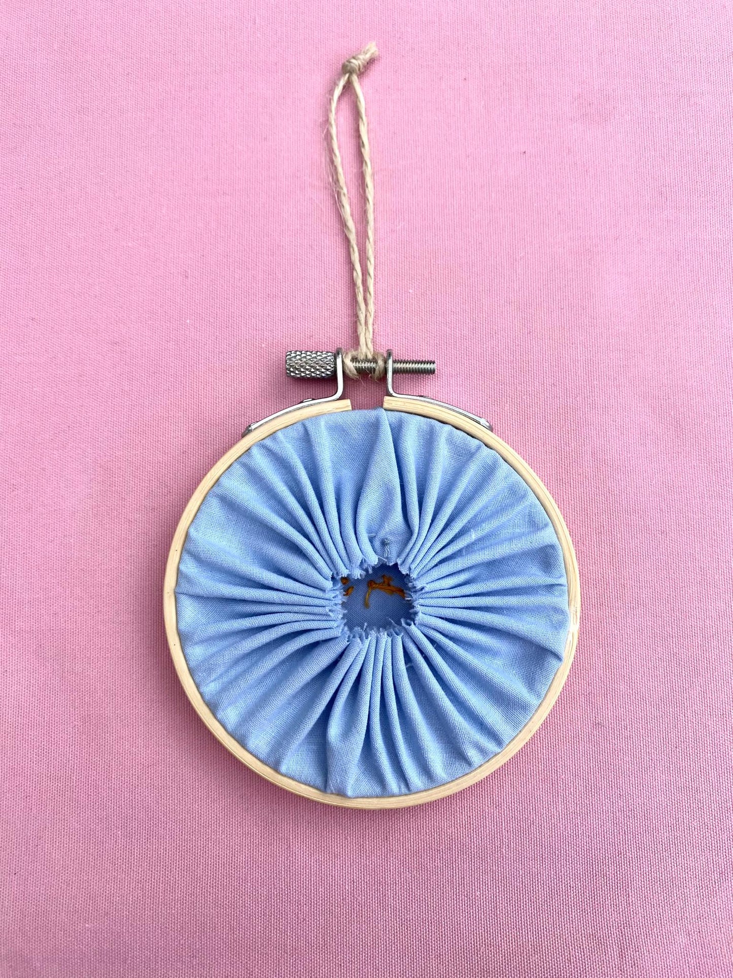 'You Are My Sunshine' Hand Embroidered Mini Wall Hanging
