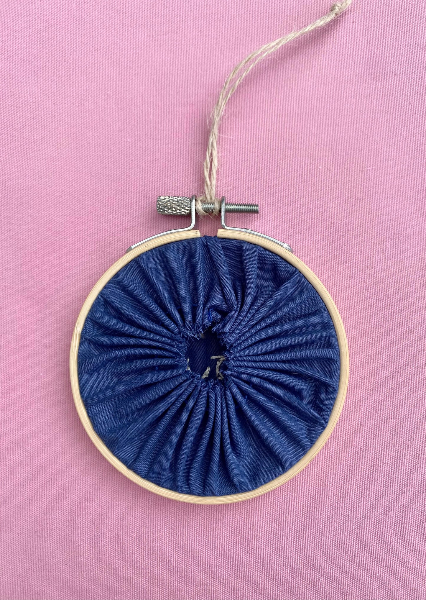 'You Are Enough' Hand Embroidered Mini Wall Hanging