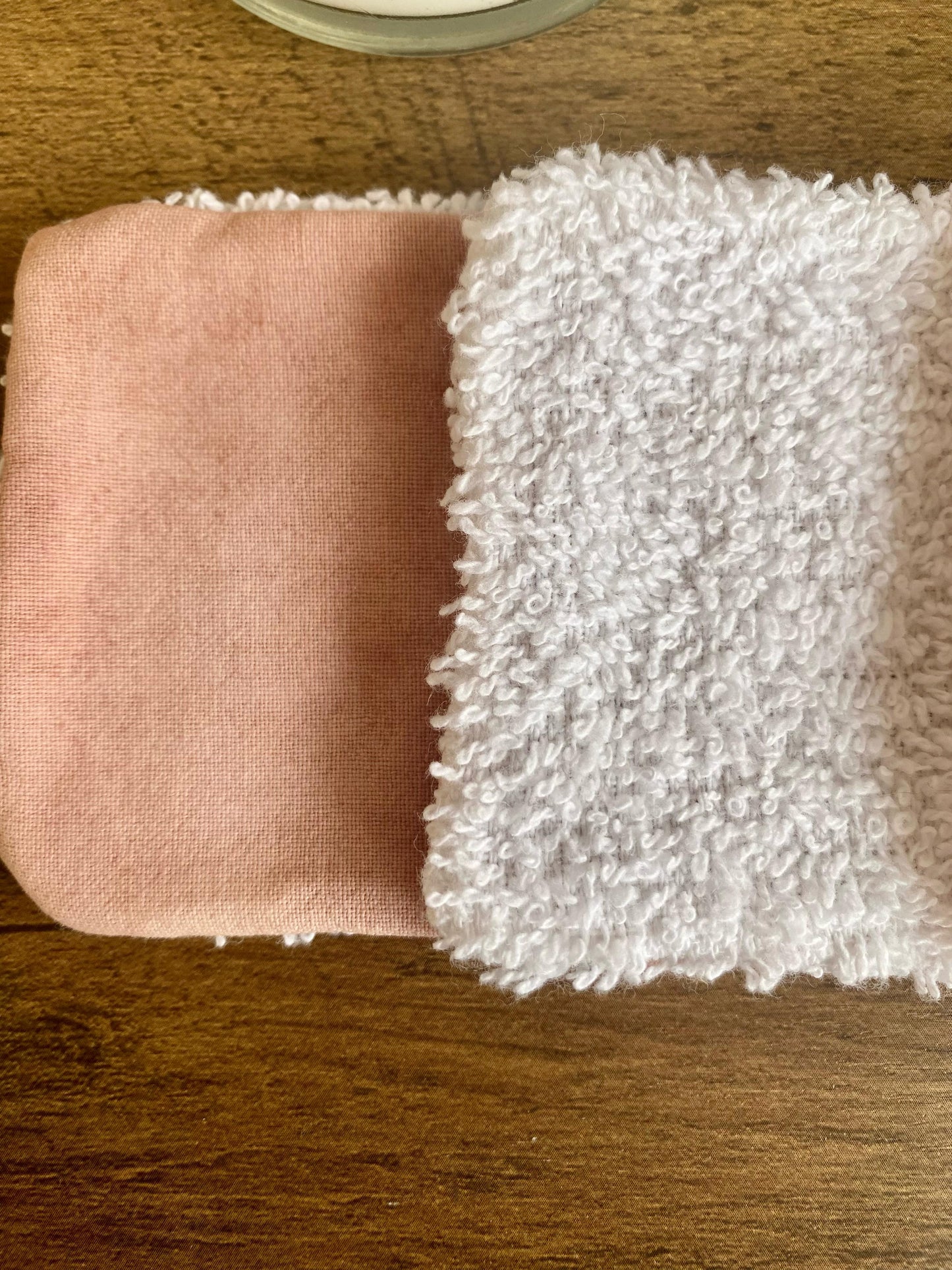 Reusable Cleansing Pads Pack of 3 - Blush Pink