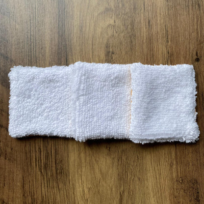Mustard Spot - Up-Cycled Fabric Reusable Cleansing Pads - Pack of 3 or 6